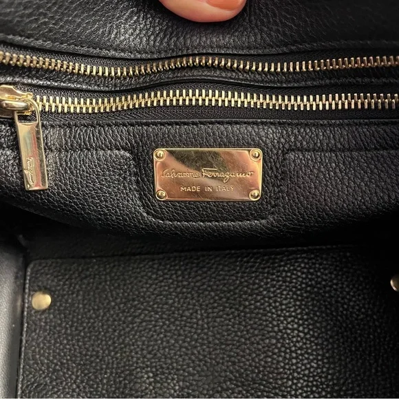 **SOLD** Salvatore Ferragamo Too Handle Tote (small) - Picture 8 of 11